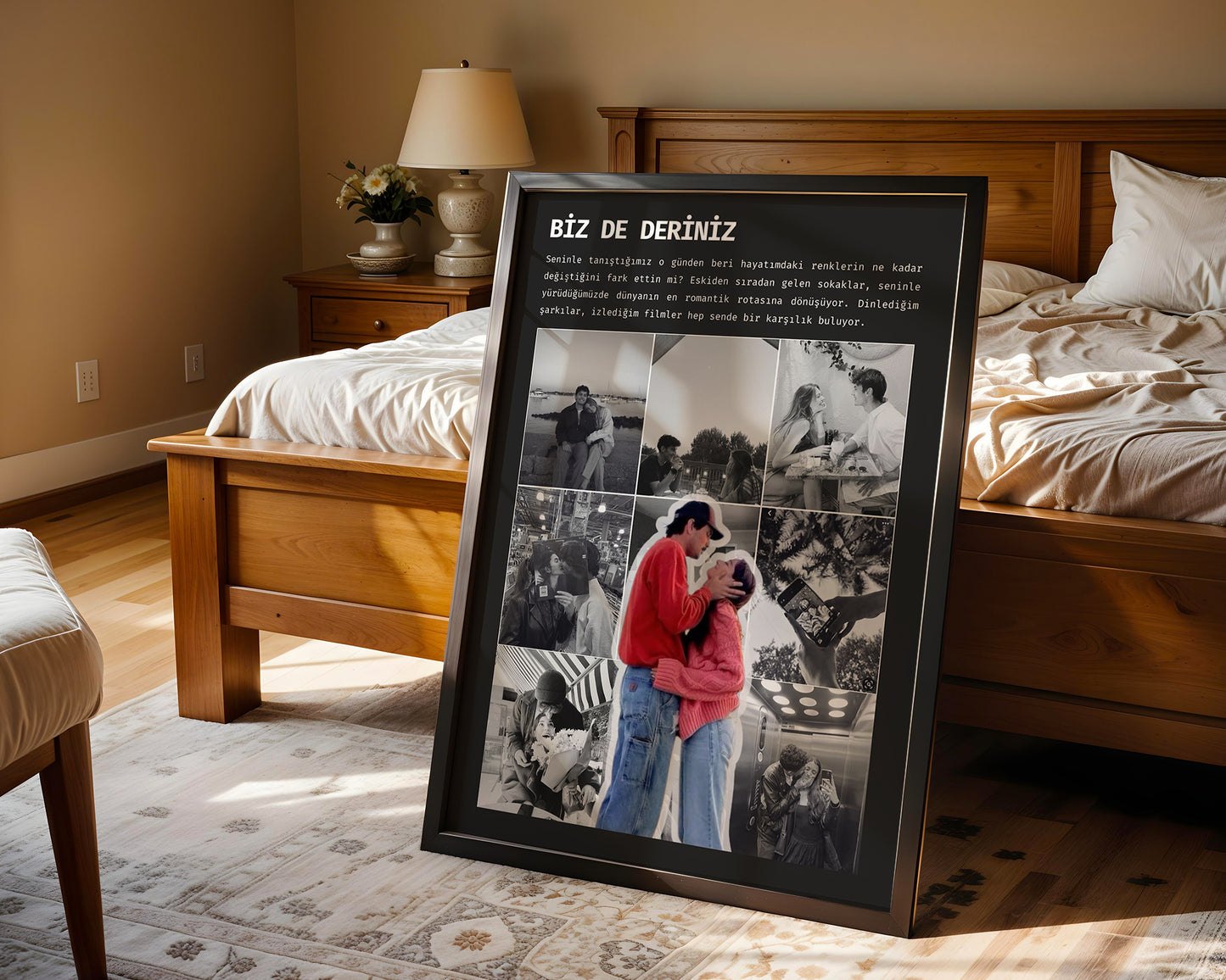 Kişiye Özel 'Kolaj' Çift, Arkadaşlık Poster