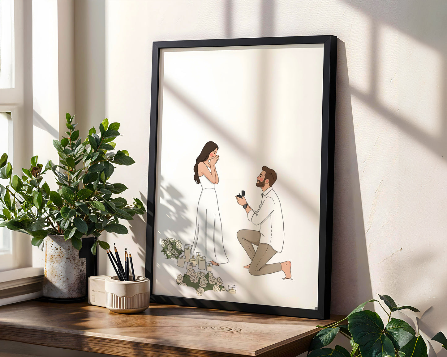 Kişiye Özel 'Forever' Çift Posteri