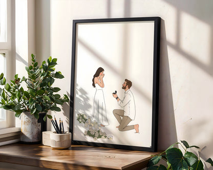 Kişiye Özel 'Forever' Çift Posteri