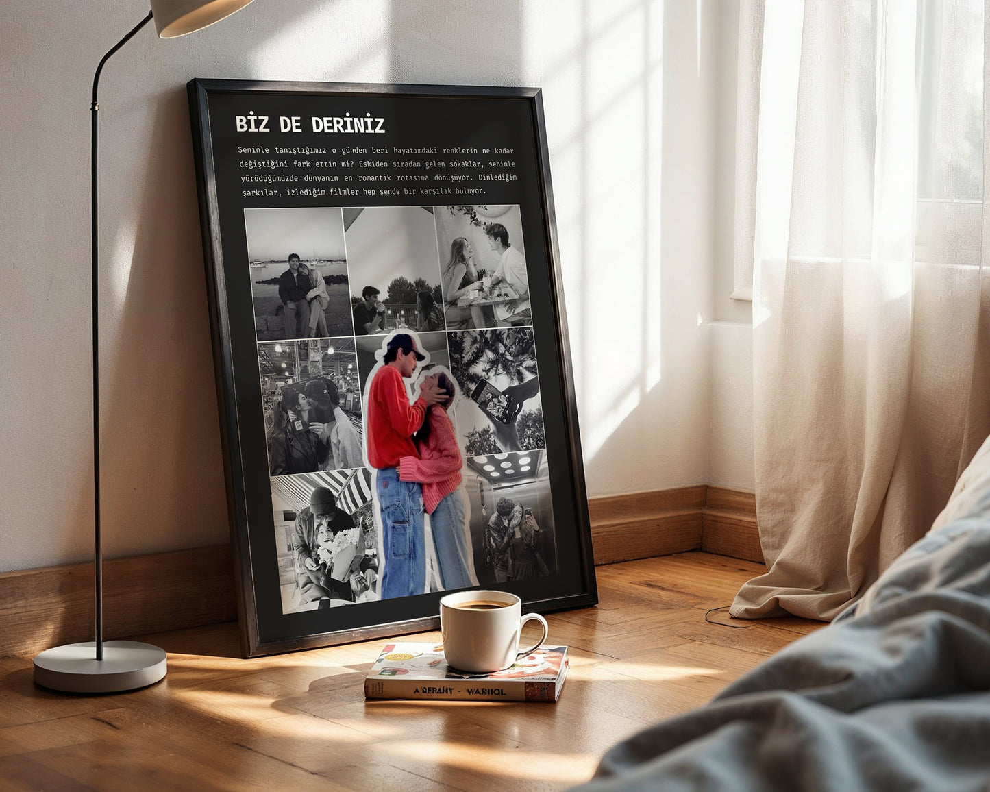 Kişiye Özel 'Kolaj' Çift, Arkadaşlık Poster