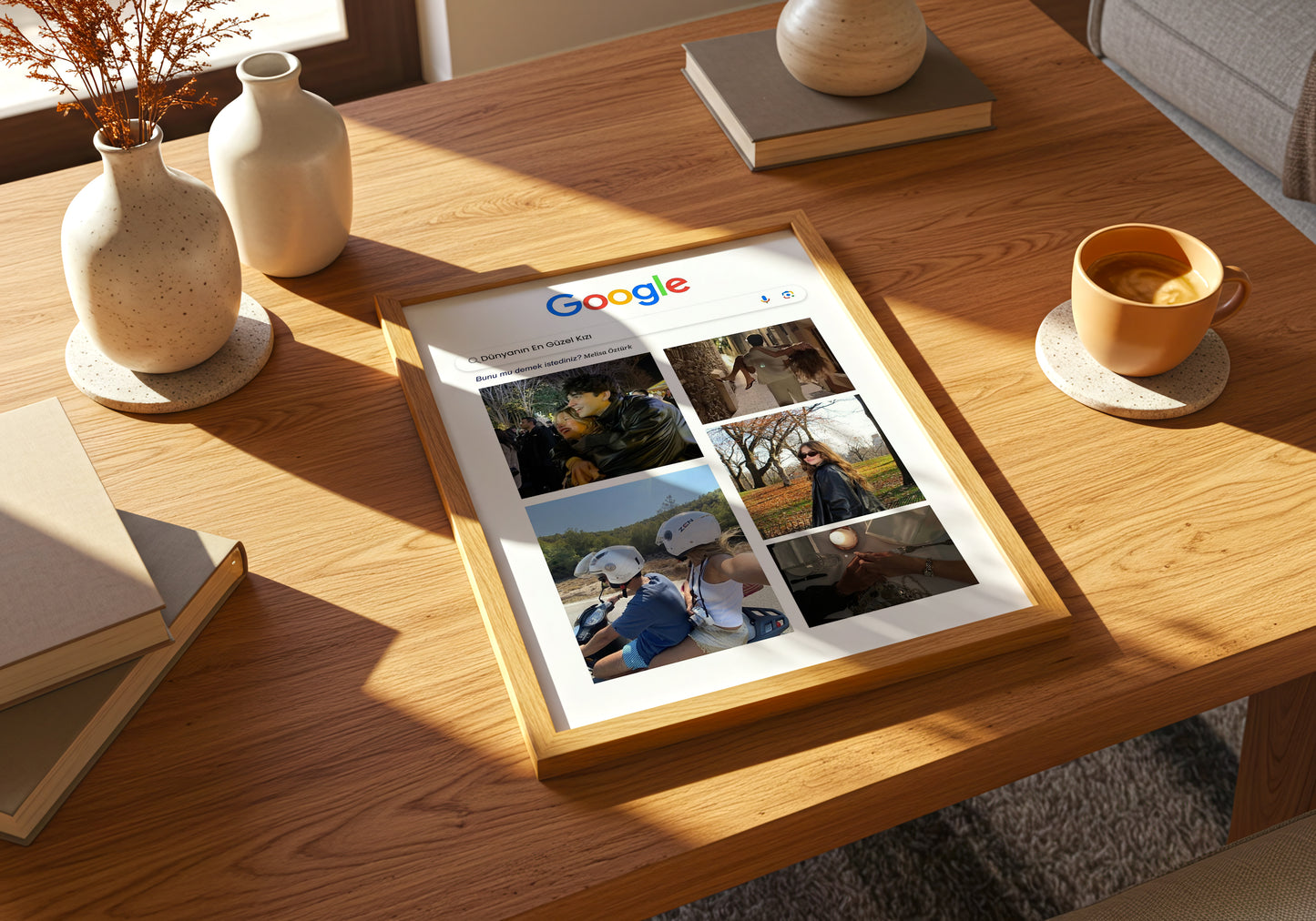 Kişiye Özel 'Google' Çift Posteri
