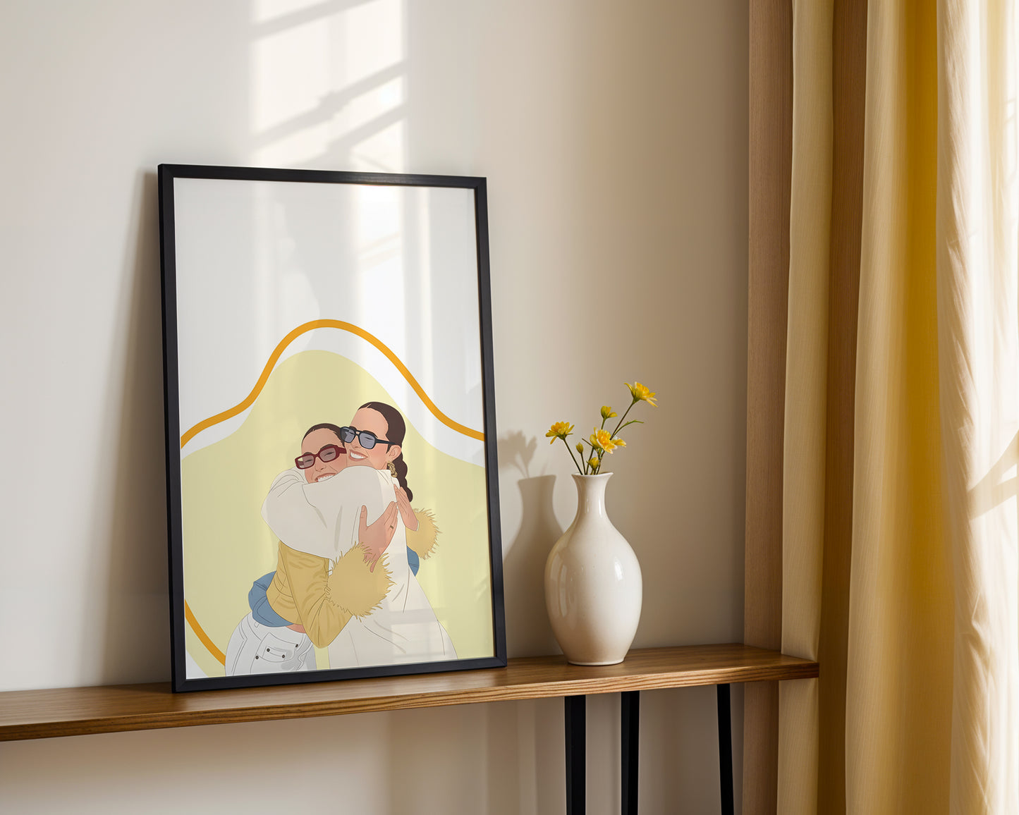 Kişiye Özel 'Besties' Arkadaşlık Posteri