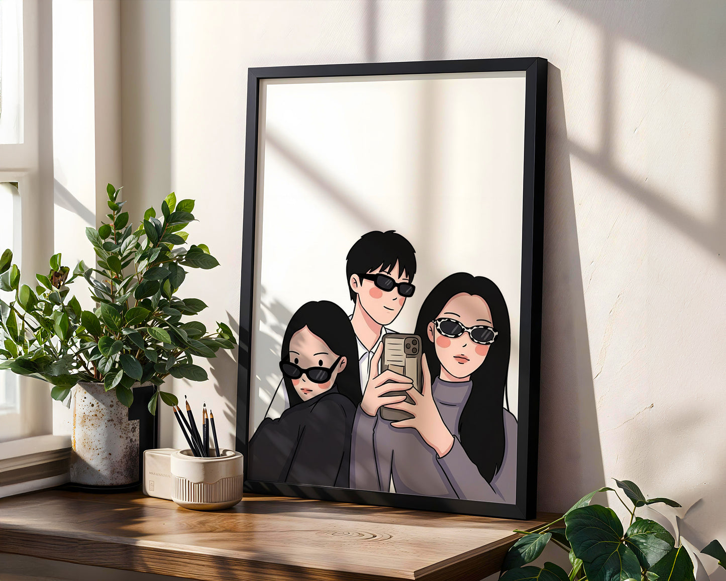 Kişiye Özel 'Linked' Arkadaşlık Posteri