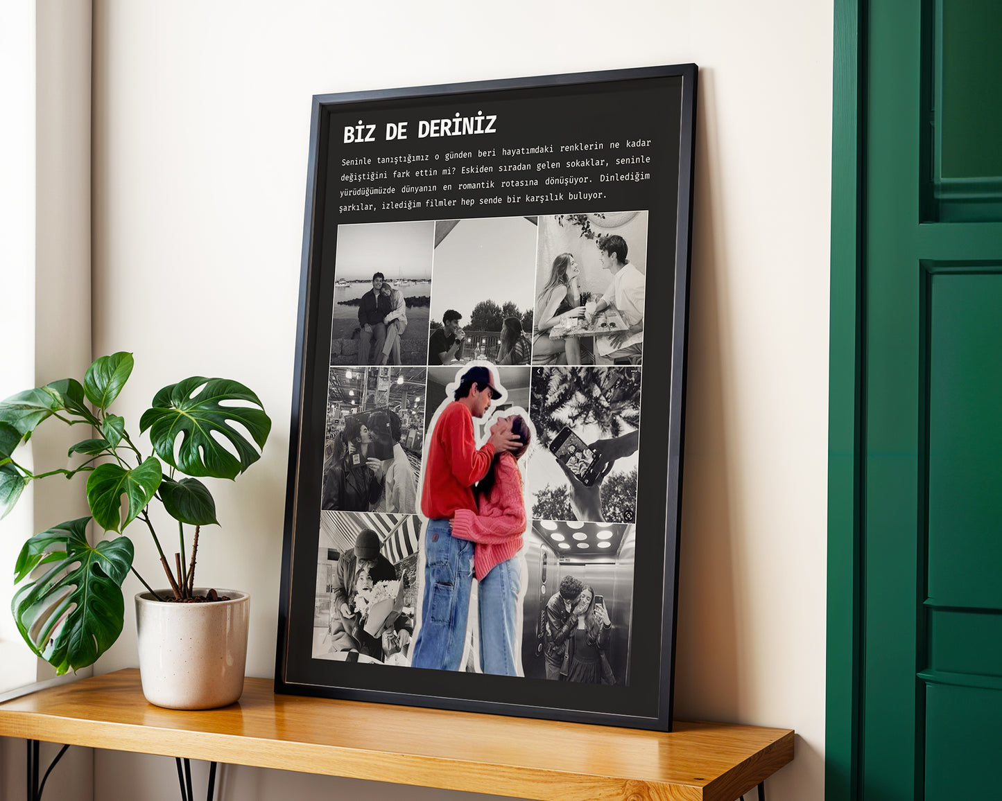 Kişiye Özel 'Kolaj' Çift, Arkadaşlık Poster