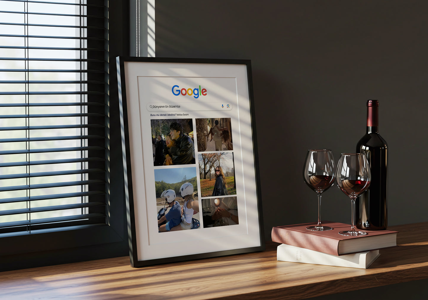 Kişiye Özel 'Google' Çift Posteri