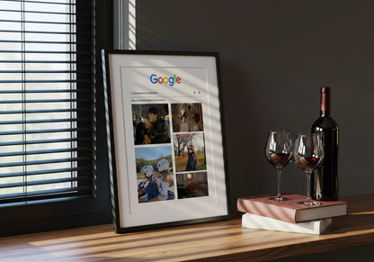 Kişiye Özel 'Google' Çift Posteri