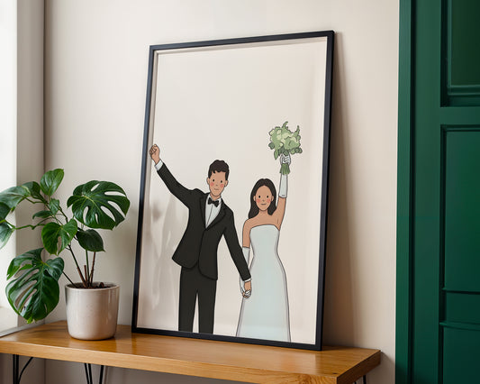 Kişiye Özel 'Forever' Çift Posteri