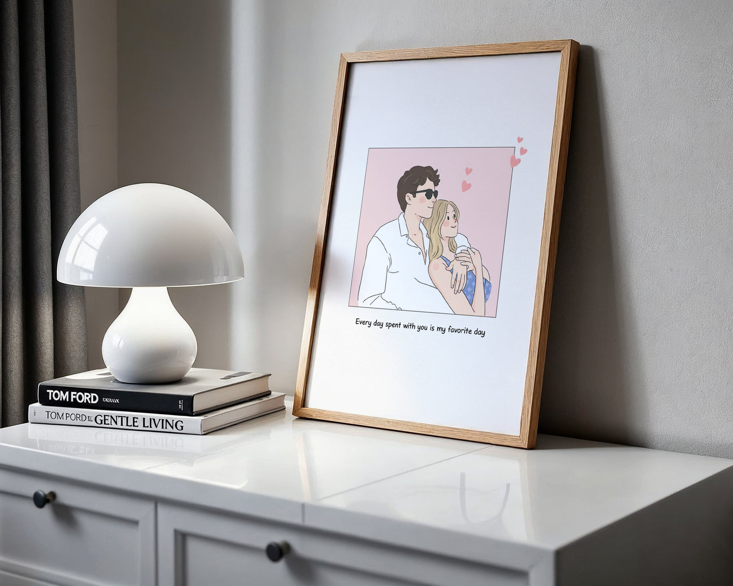 Kişiye Özel 'Cutie' Çift Posteri