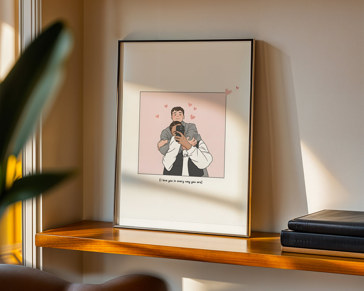 Kişiye Özel 'Cutie' Çift Posteri