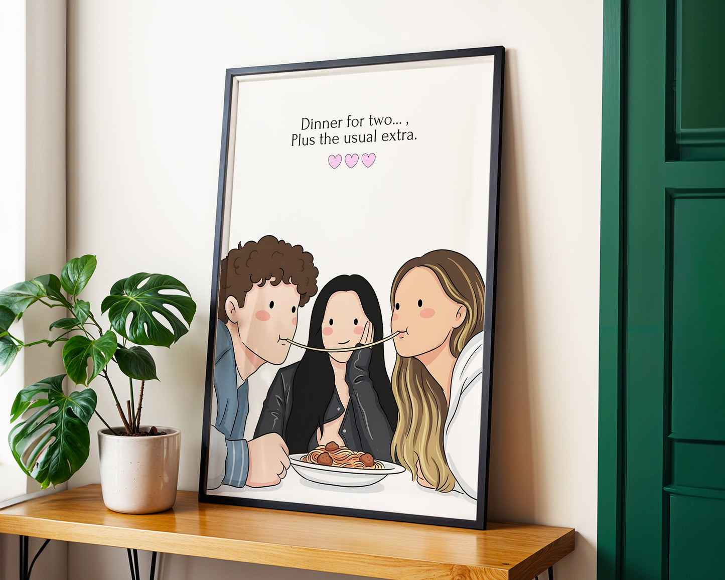 Kişiye Özel 'Linked' Arkadaşlık Posteri