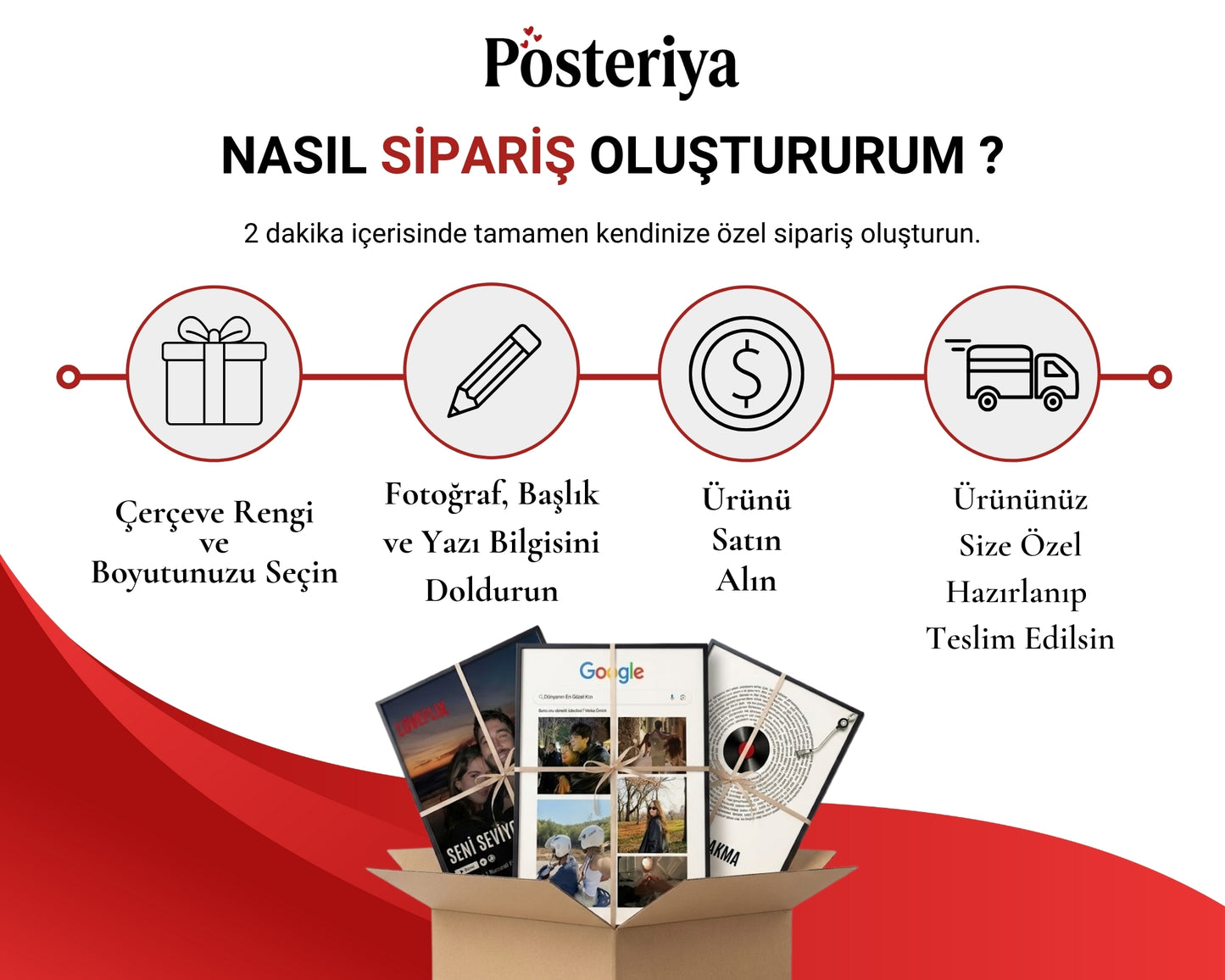 Kişiye Özel 'Google' Çift Posteri