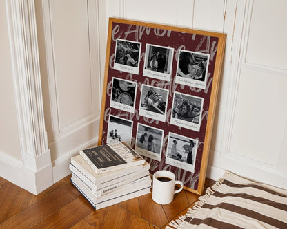 Kişiye Özel 'Amore' Çift Posteri - Posteriya®