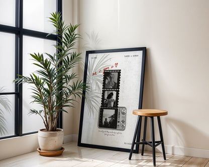 Kişiye Özel 'Analog' Çift Posteri - Posteriya®