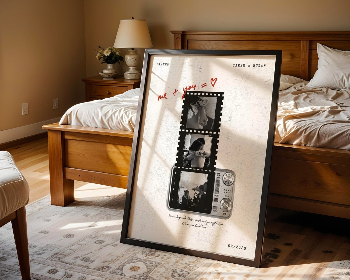 Kişiye Özel 'Analog' Çift Posteri - Posteriya®