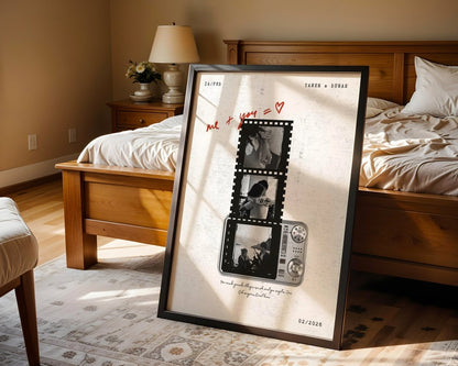 Kişiye Özel 'Analog' Çift Posteri - Posteriya®