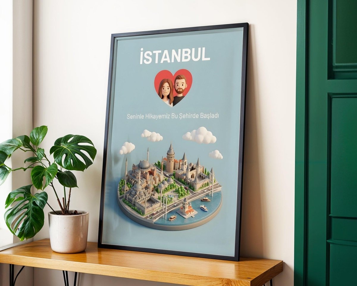 Kişiye Özel 'Beginning' Çift Posteri - Posteriya®