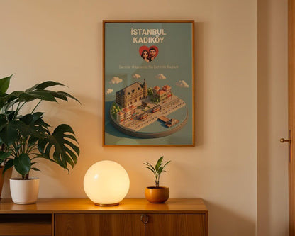 Kişiye Özel 'Beginning' Çift Posteri - Posteriya®