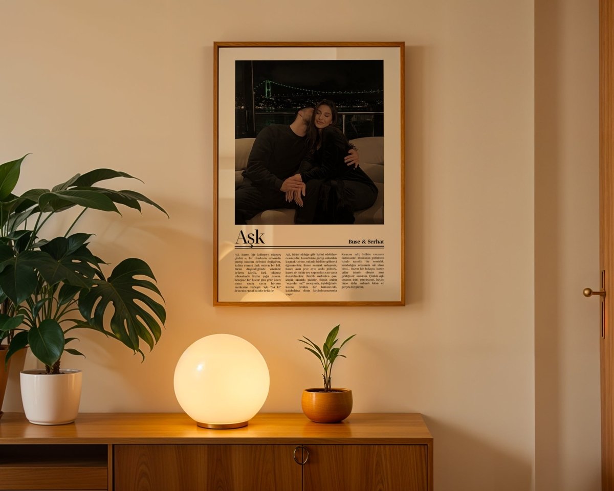 Kişiye Özel 'Match' Çift Posteri - Posteriya®