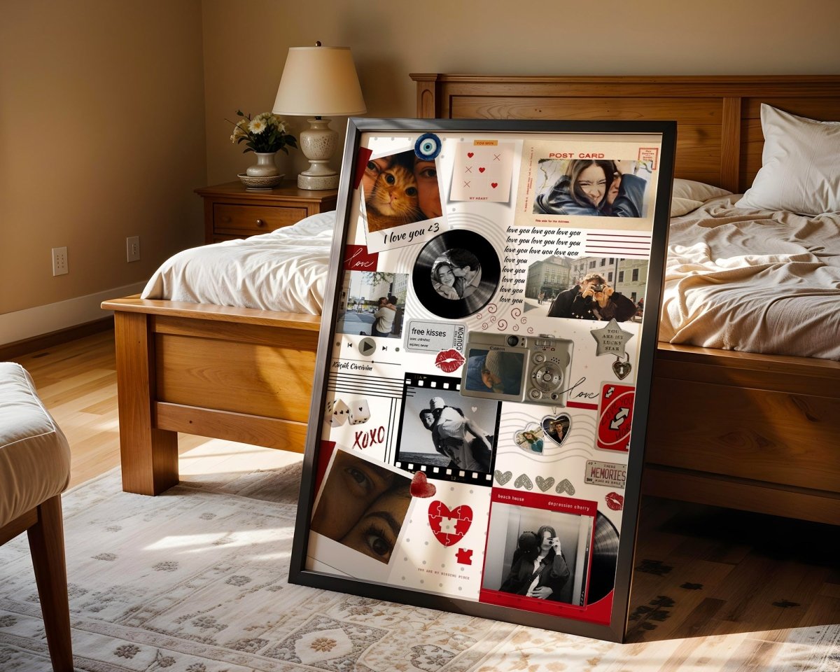 Kişiye Özel 'Matchbook' Çift Posteri - Posteriya®