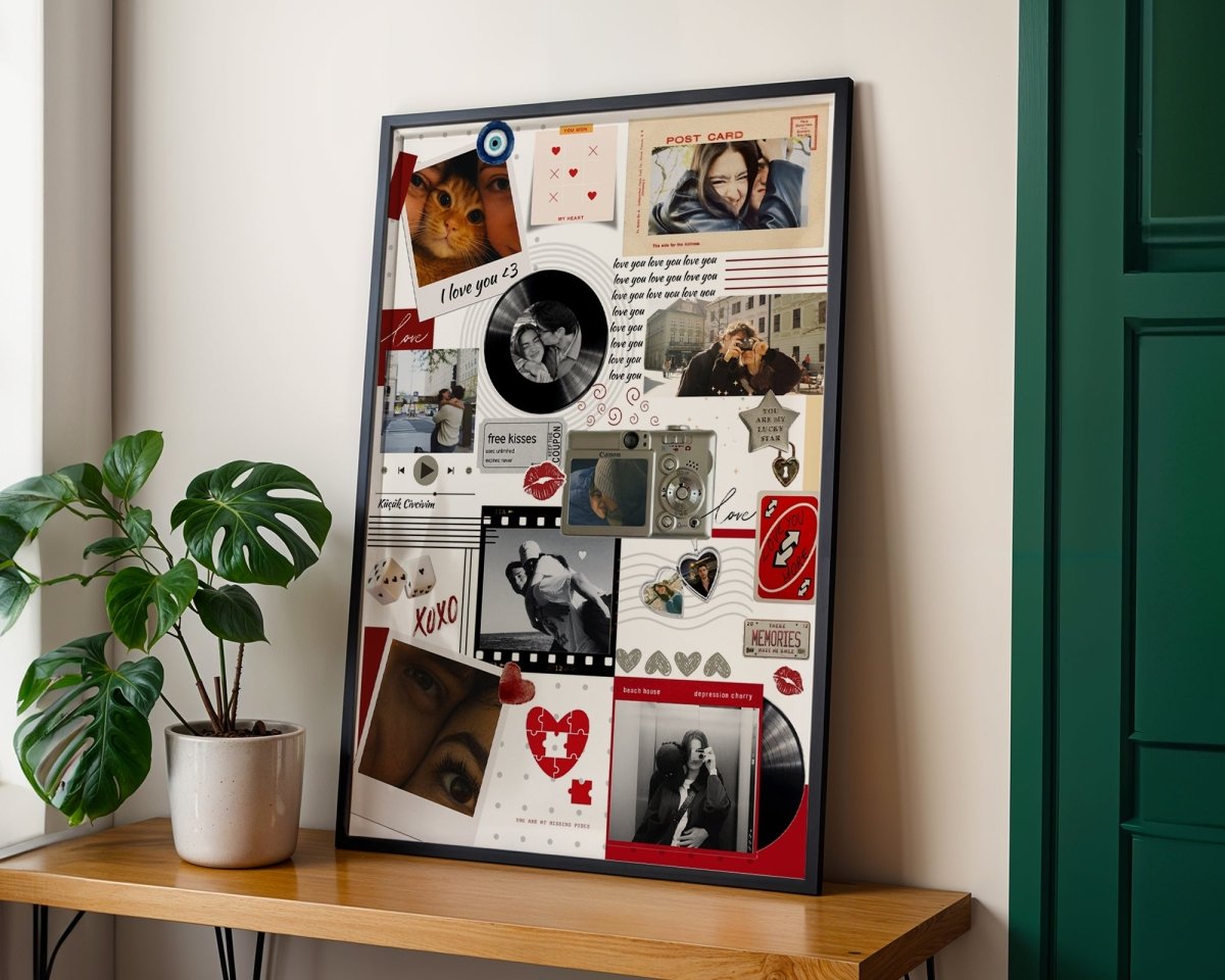 Kişiye Özel 'Matchbook' Çift Posteri - Posteriya®