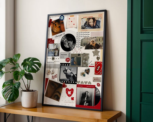 Kişiye Özel 'Matchbook' Çift Posteri - Posteriya®