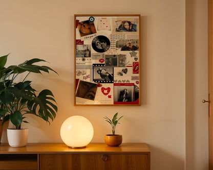 Kişiye Özel 'Matchbook' Çift Posteri - Posteriya®