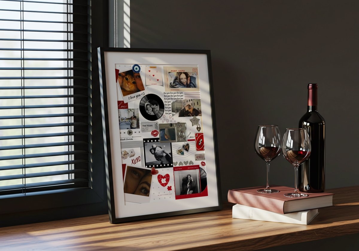 Kişiye Özel 'Matchbook' Çift Posteri - Posteriya®