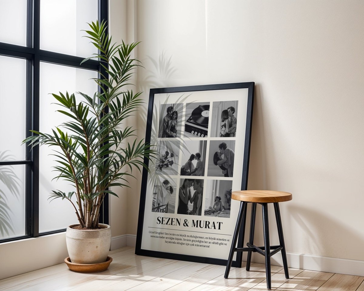 Kişiye Özel 'Together' Çift Posteri - Posteriya®