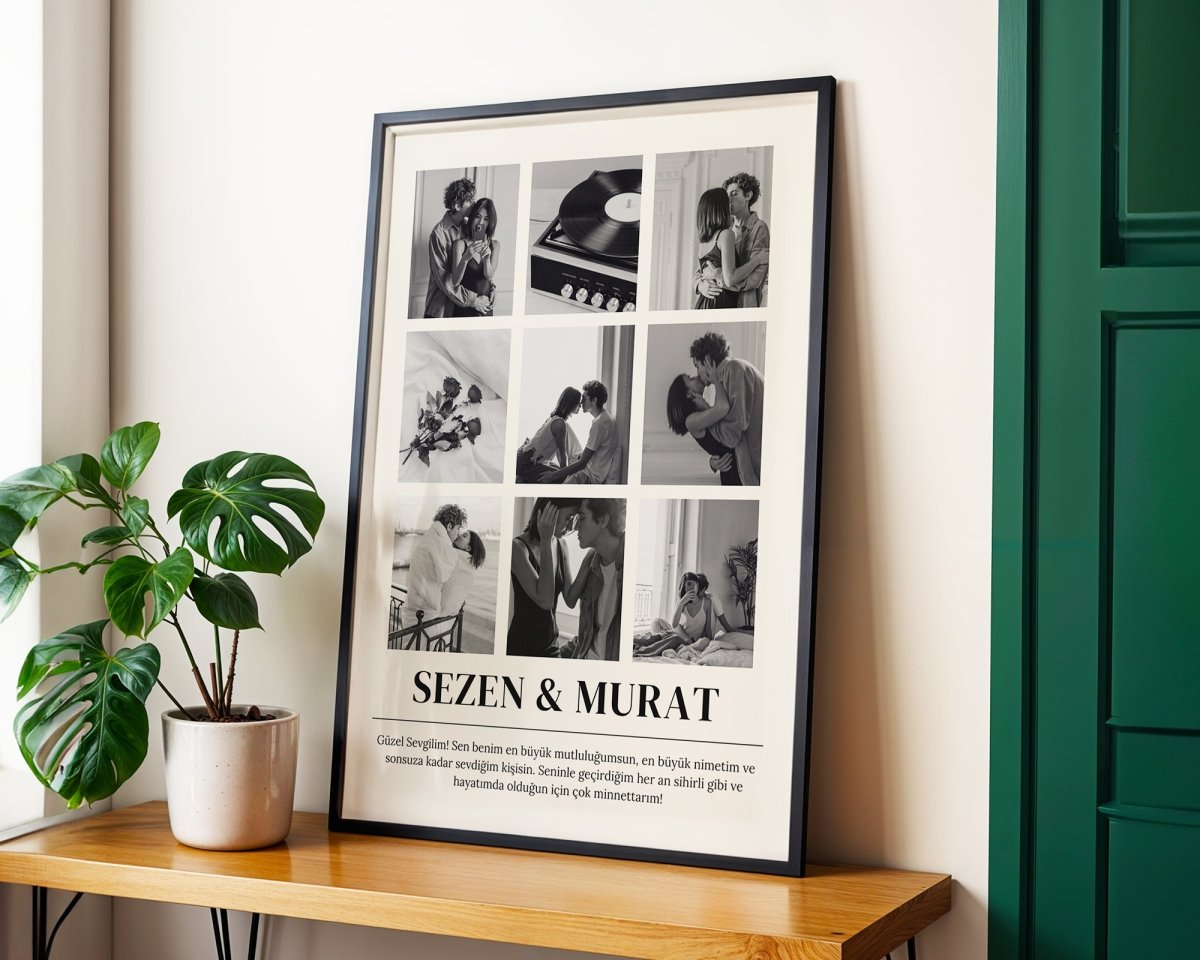 Kişiye Özel 'Together' Çift Posteri - Posteriya®