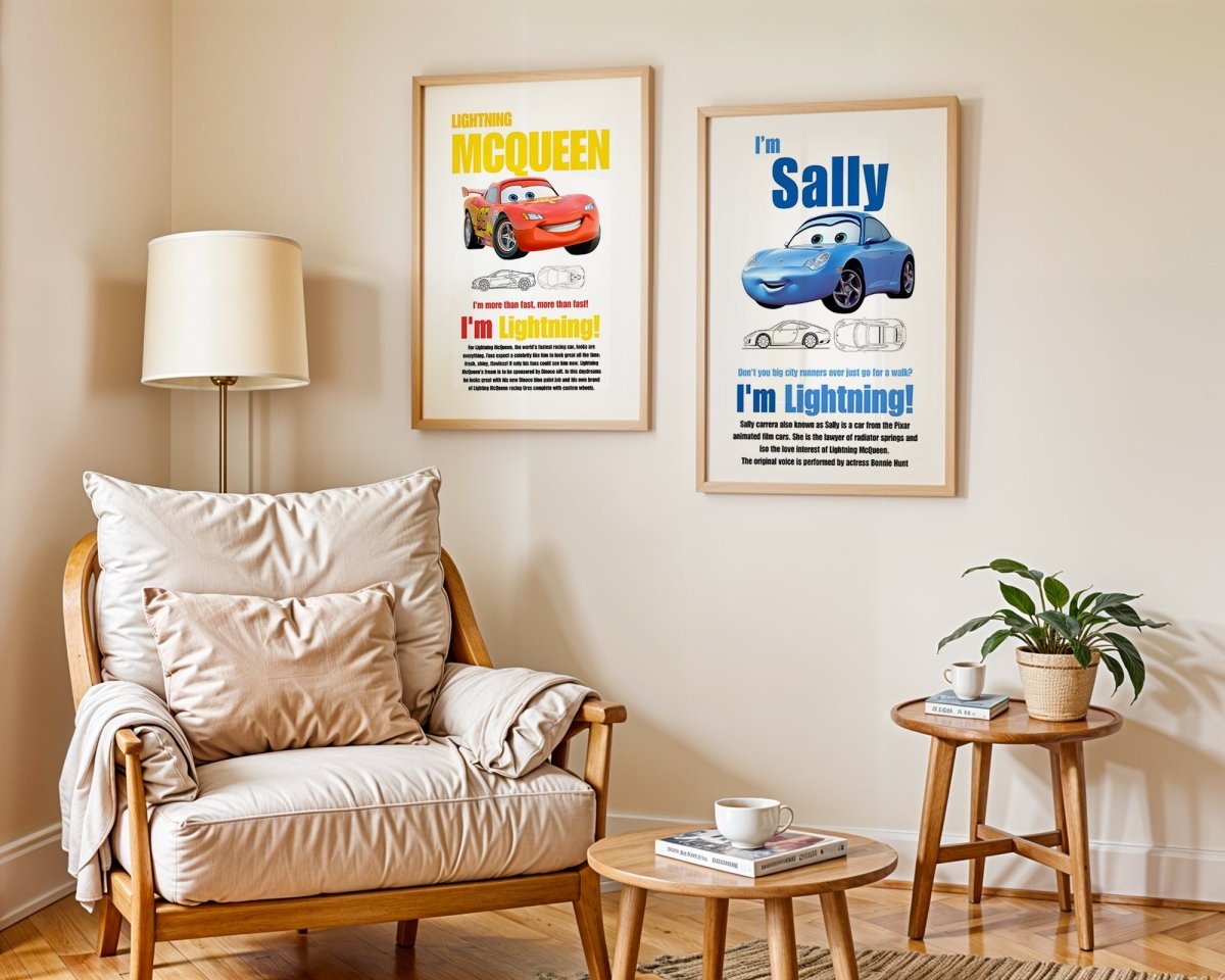 McQuenn & Sally 2'li 'Duo' Çift Posteri - Posteriya®