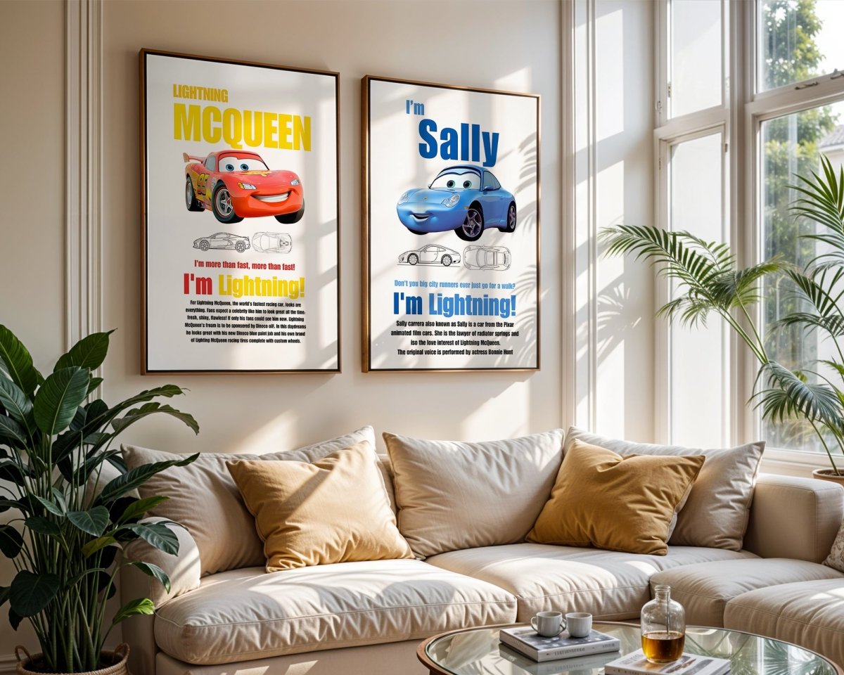 McQuenn & Sally 2'li 'Duo' Çift Posteri - Posteriya®